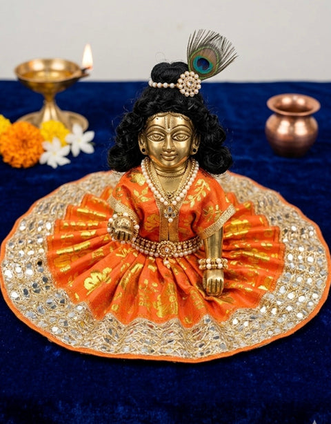 Size 2 Laddu Gopal dress, Laddu Gopal outfit, Kanha ji dress, Krishna dress, handmade deity dress, Janmashtami dress, Thakur ji poshak, Bal Gopal dress (only Dress) price each dress