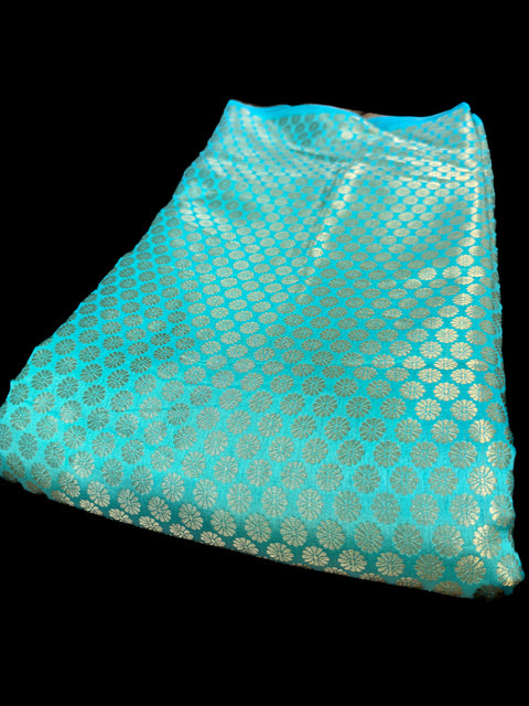 Brocade silk Fabric (price per meter) perfect for stitching blouses /skirts /suits