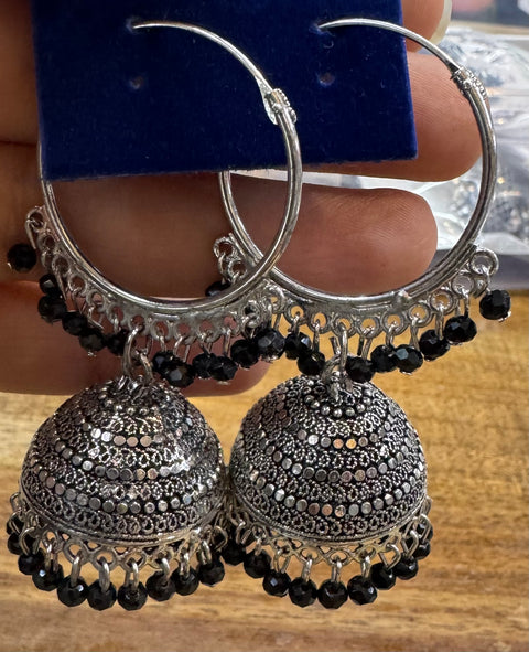 Beautiful oxidised jhumka Balian