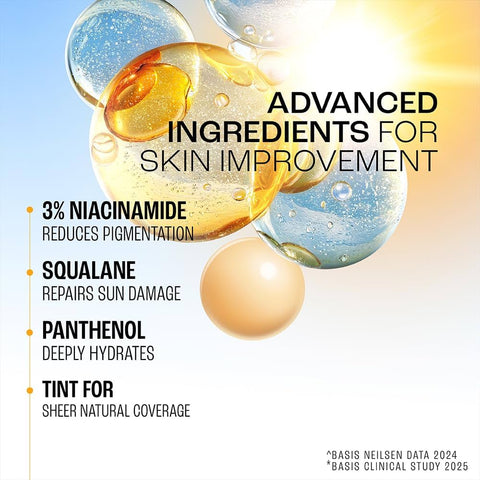 Lakme Tinted Sunscreen with Niacinamide for Even Toned Skin, SPF 50 PA+++, In-Vivo tested, 100ml