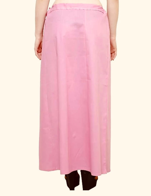 Baby Pink color cotton Petticoat