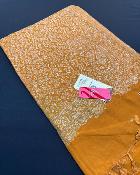 Women's Plain Pure woollen Shawl