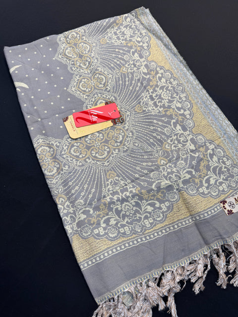 Women's Plain Pure woollen Shawl