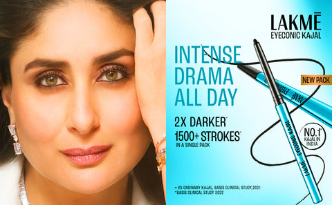 Lakme Eyeconic Kajal, Deep Black