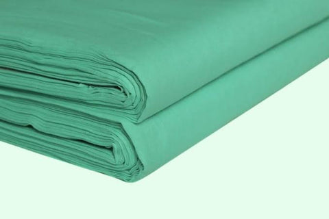 Dark Agro Green Colour Pure Full Voile Turban Fabric ($5 Per Meter)