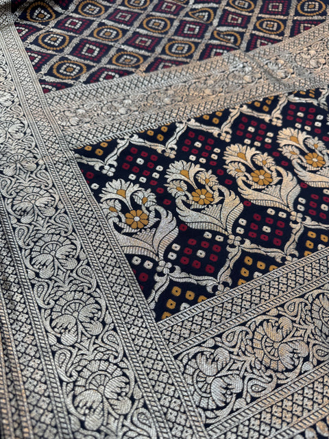 Pure And soft Banarasi Silk dupatta with Zari work