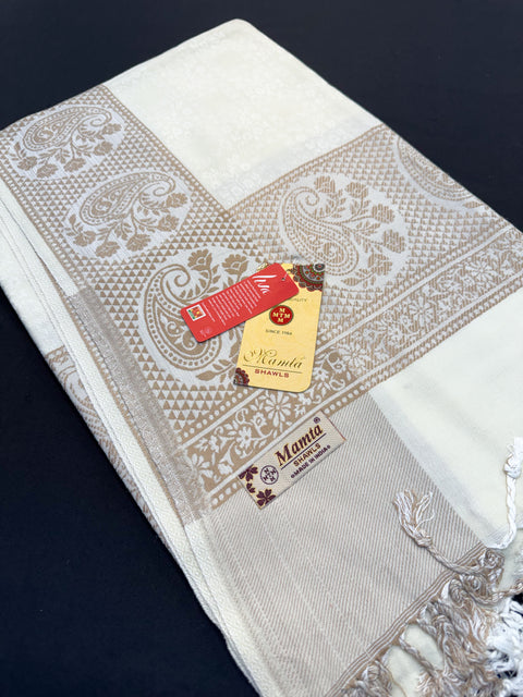 Women's Plain Pure woollen Shawl