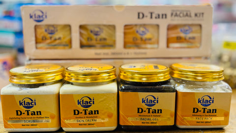 D Tan professional Facial Kit bigger pack (Salon pack) 1520 ml 380 ml each