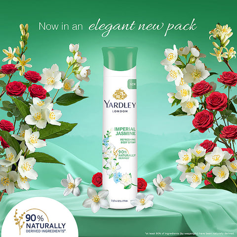 Yardley London Referishing Body Spray Jasmine 150ml