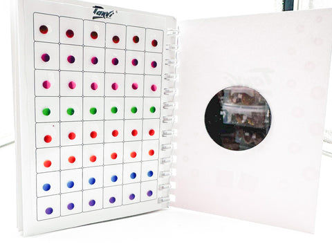 Mat look Multicoloured Bindi Book (480 Bindi in one book)all pages attached