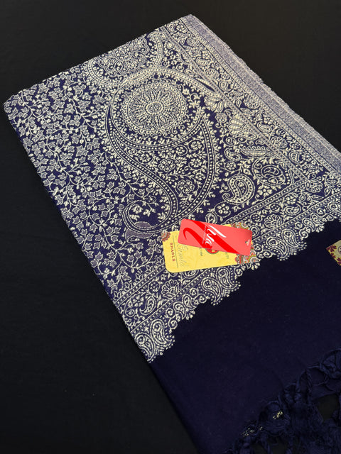 Women's Plain Pure woollen Shawl