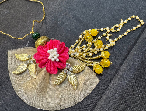 Bhabhi Rakhi Pearls beaded Beautiful  Work latkan style