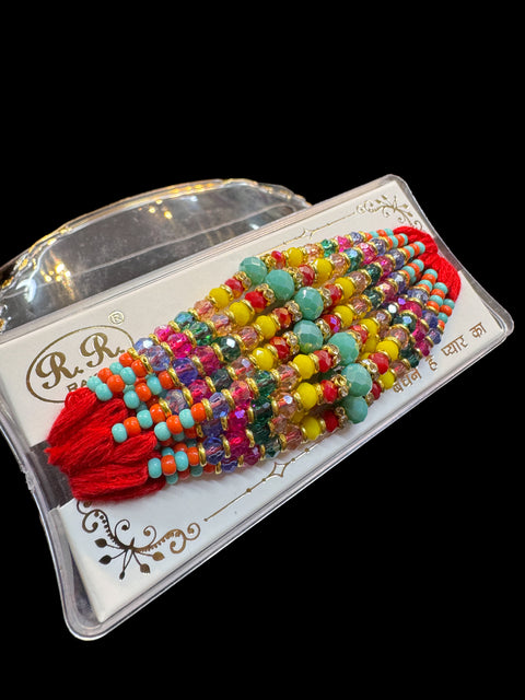 Rakhi Dhaaga Beautiful Stone Work (price per dhaaga )