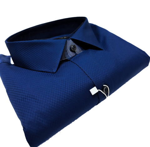 Cotton based beautiful mat look plain Shirt