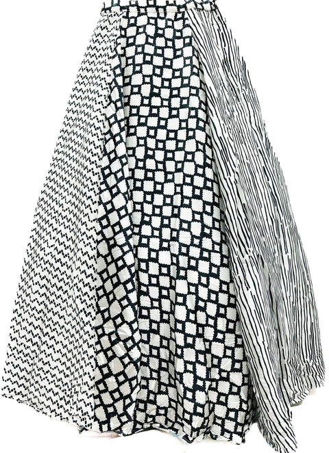 Pearl work designer blouse with printed work Multiflared lehnga with ruffled work  designer Dupatta