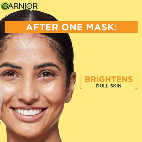 Garnier Skin Naturals, Face Mask, Hydrating, Brightening & Anti-Dark Spots, Bright Complete