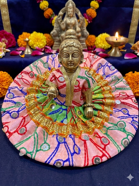 Size 3 Laddu Gopal dress, Laddu Gopal outfit, Kanha ji dress, Krishna dress, handmade deity dress, Janmashtami dress, Thakur ji poshak, Bal Gopal dress (only Dress) price each dress