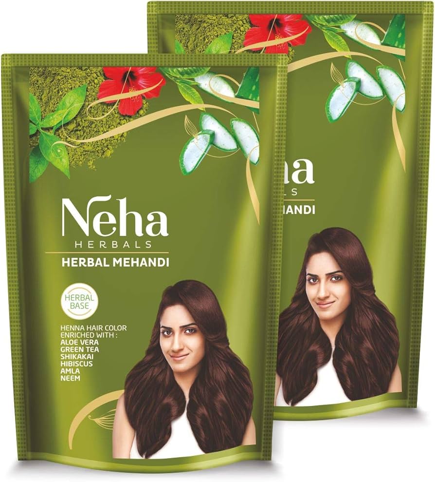 Neha Herbal Mehndi Hair Color– Saheli Ethnic Indian Wear