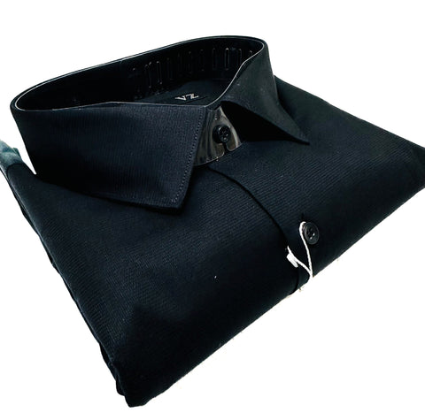 Cotton based beautiful mat look plain Shirt