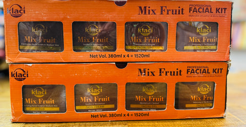 Mix Fruit professional Facial Kit bigger pack (Salon pack) 1520 ml 380 ml each