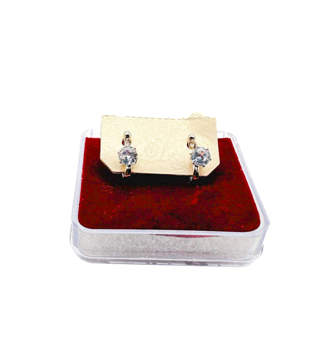 Crystal stone Clip on nose stud(Koka)per pair