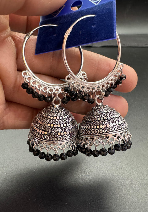 Beautiful oxidised jhumka Balian