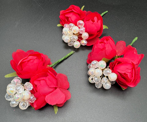 Beautiful flower hair jura Pin (Each)