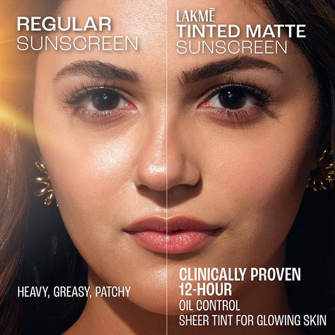 Lakme Tinted Sunscreen with Niacinamide for Even Toned Skin, SPF 50 PA+++, In-Vivo tested, 100ml