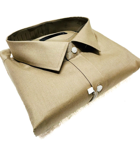 Cotton based beautiful mat look plain Shirt