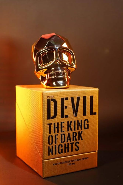 DEVIL - THE KING OF DARK NIGHTS Series - EAU DE PARFUM Eau de Parfum - 100 ML (Men & Women) Perfume (DEVIL GoldEn)