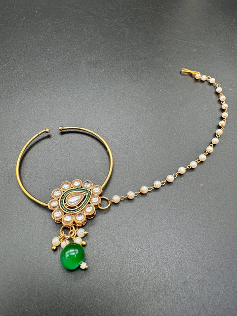 Kundan stone Bridal Nath