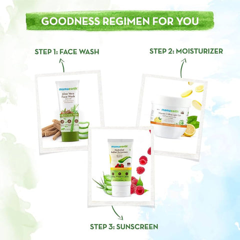 Mamaearth Aloe Vera Face Wash | Hydrating & Soothing Facewash for Women, Deep Cleansing Gentle Face Cleanser With Aloe Vera, Ashwagandha & Glycerin Daily Face Cleaser for Fresh & Smooth Skin, 100ml