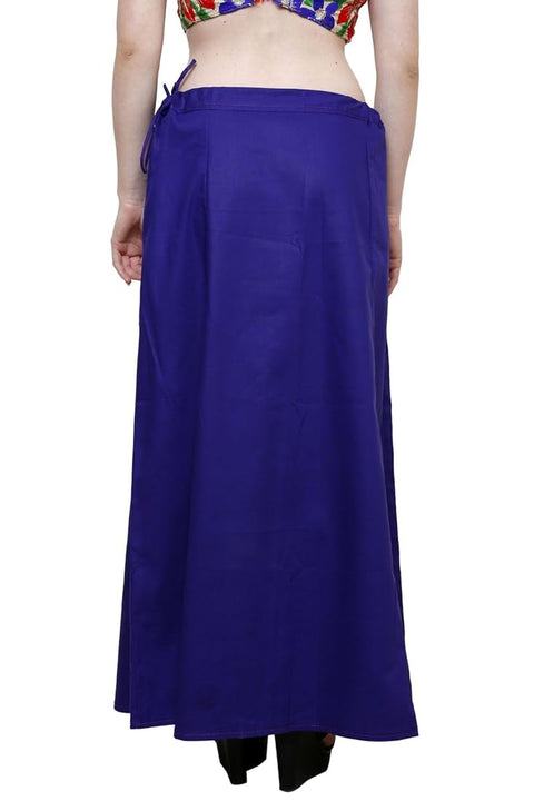 Royal Blue color cotton Petticoat