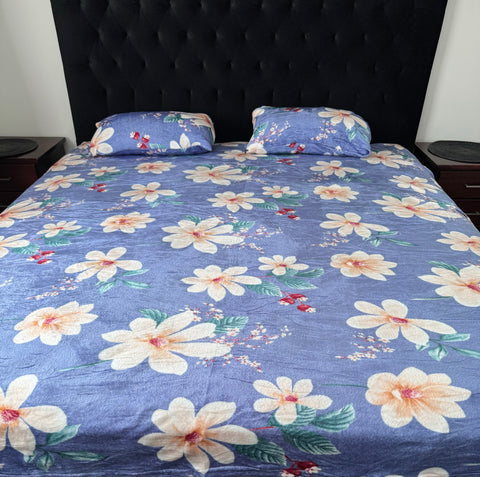 Fleno Warm Winter Bedsheet 	(275cm x 265cm)king size