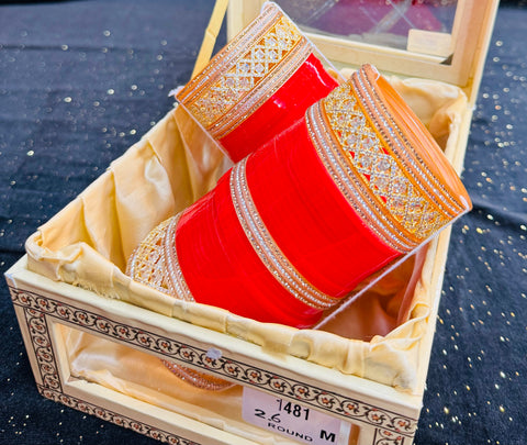 American Diamond Kade set in Bridal Churra