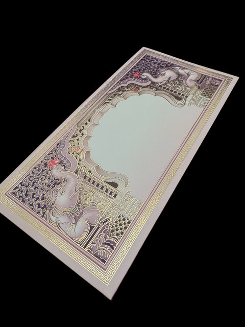 Elephant design Shagun Envelope