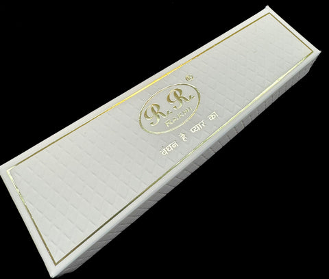 AD stone Beautiful Rakhi in nice pack gift box
