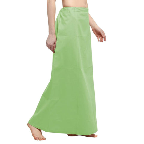 Pista Green color cotton Petticoat