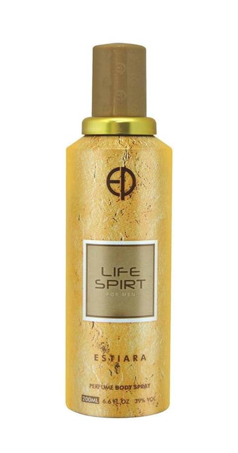 Stag Estiara Life Spirit Deodorant Body Spray for Men200ML