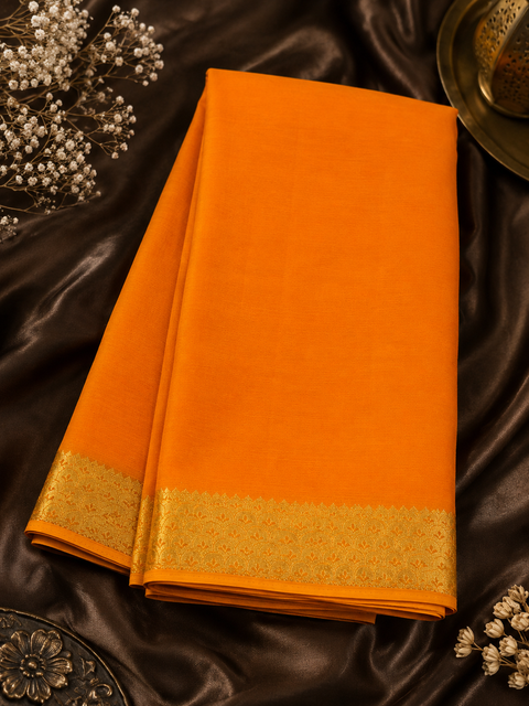 Pure Georgette based zari border work all on borders(slight variation in color and design is possible)