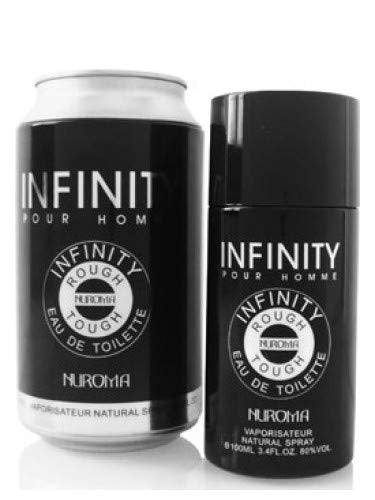 CFS CREATIVE FRAGRANCE SERIES Nuroma Infinity Rough Touch Pour Homme Eau De Perfume Spray For Men (100ml, Black)
