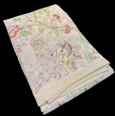 Beautiful print work Chanderi Cotton Sarees