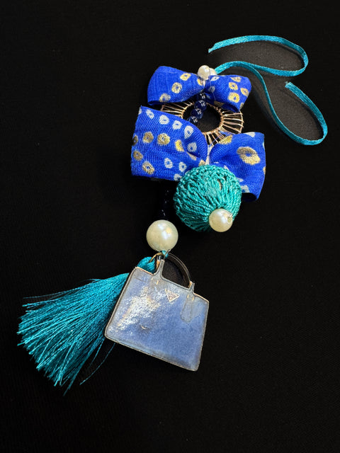 Bhabhi Rakhi Pearls beaded Beautiful  Work latkan style