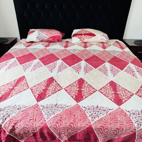 Fleno Warm Winter Bedsheet 	(275cm x 265cm)king size