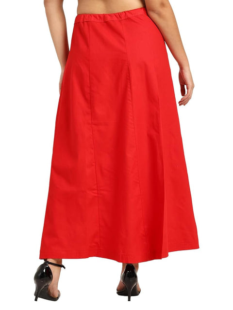 Strawberry color cotton Petticoat