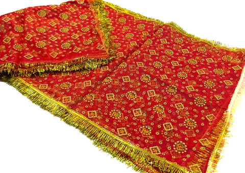 Mata Rani Dupatta small size 36cms