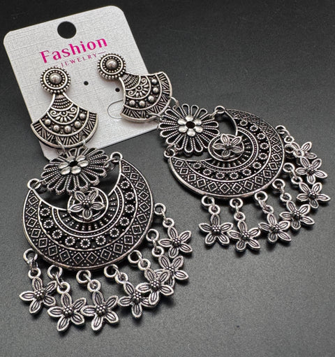 Beautiful oxidised bigger earrings