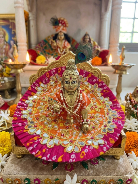 Size 3Laddu Gopal dress, Laddu Gopal outfit, Kanha ji dress, Krishna dress, handmade deity dress, Janmashtami dress, Thakur ji poshak, Bal Gopal dress (only Dress) price each dress