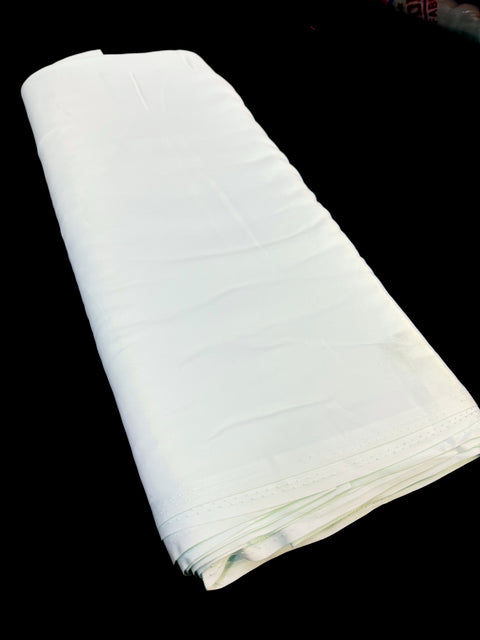 Pure and soft Crepe Silk Fabric (per meter)