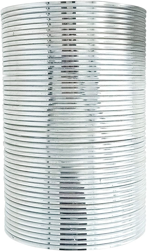 Silver color Shiny Metal Bangles , 3dozen In One Set